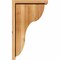 Ekena Millwork Carmel Rough Sawn Corbel w/Backplate, Western Red Cedar, 6"W x 12"D x 20"H COR06X12X20CAR01RWR - alternate 3
